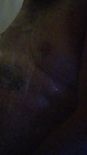 Solo masturbation in bathroom