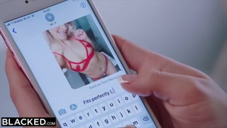 BLACKED Khloe Kapri Gets Two BBCs For Valentines Day