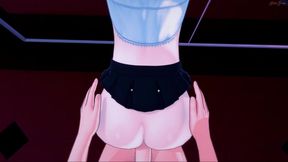 POV fucking Kaguya Shinomiya, cum in her pussy. Love is War Hentai
