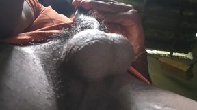 Jerking and Cumming with Balls Play