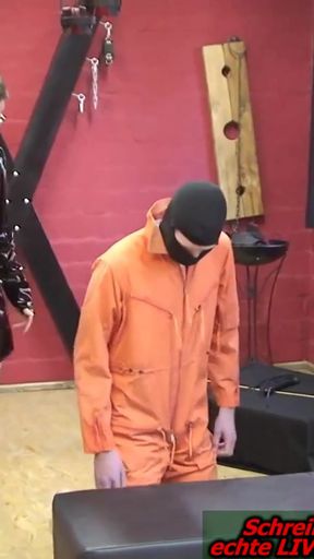 Jaw-dropping moment from &quot;GERMAN BDSM - Mistress domina punish ugly guys painful&quot;