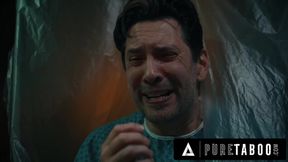 Pure Taboo: Nurse Anna Claire Clouds gets creampied by 3-titted demon