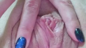 Tsss not alone at home getting horny and hide in the shower to play with my pussy