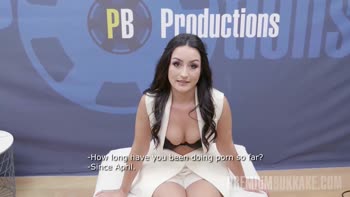 Annie's Insatiable Swallowing Frenzy: 107 Cumshots Devoured