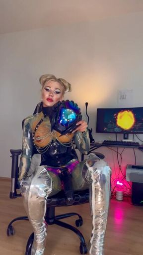 PERVERT DRONE with BBC FUCK JOI POV Masking Latex Rubber Dronification
