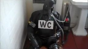 Heavy Rubber Piss Gimp