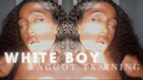 White Boy Faggot Training