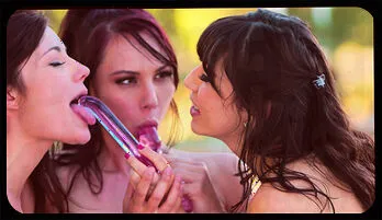 Adria Rae, Aidra Fox & Judy Jolie: Wet Lesbian Threesome premium videos