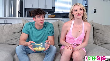 Bratty blonde teen Cecelia Taylor gets intimate with big cock