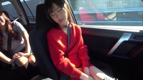 Hauru Yamaguchi & Shuri Hazuki - Watching Each Other, Car Sex