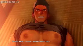Burly Hairy StepDad Receives Huge Cream Pie in Hot Hentai Encounter