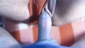 My horny BF pounds my tight pink pussy in missionary position
