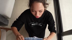 Stunning Blonde and Her Tight Pussy