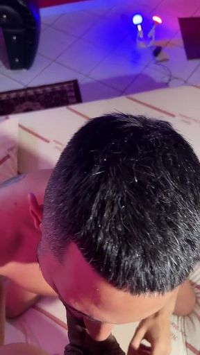 Twink Xl My Friend's Stepbrother Won the Bet and Fucks My Ass!!