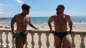 hot fuck on the burning rooftops