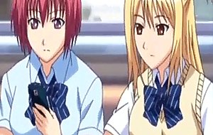 Bonded hentai sex doll gets sexually   in subway