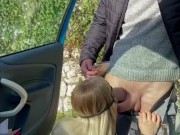 Maevaa Sinaloa - Je suce un inconnu et prend une facial en public au bord de la route