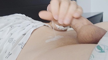 Home alone - Time to play with my cock and cum!