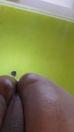 Cucumber in the ass