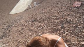 We outside so dont pull out!