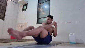 The show about my body on the fifth day!