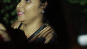 Terrace Night Fuck with Girlfriend While Her Parents Not in Home