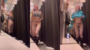 mode voyeur dans la cabine d essayage ♥♥♥