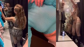 mode voyeur dans la cabine d essayage