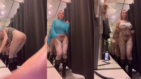 mode voyeur dans la cabine d essayage