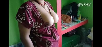 AAHANA REVIEW AND FOREPLAY HER BOOBS.