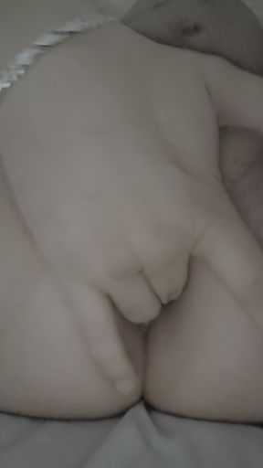 Satisfying Myself. Fingers in Her Pussy. I Love It