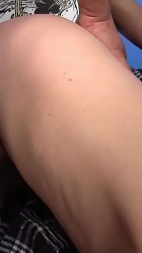 Shaved College Girl Claire Heart Gets Bribed to Keep a Secret