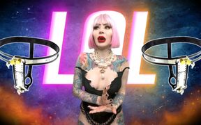Because Your Cock Is Small, You Need Female Chastity - Locktober, Halloween, Sph, Humiliation