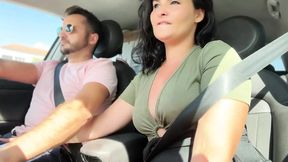 Public Blowjob Almost Got Us Spotted Then Gagged