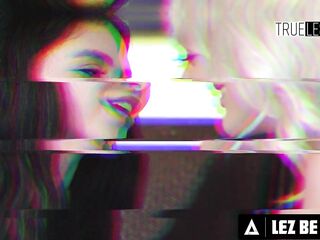 LEZ BE BAD - Pervert College Honey Adria Rae Craves Bestie's Stepsister Hotty Ritchie's Snatch RAW