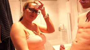 backstage! fluffer girl! oksana katysheva behind the scenes of anal orgy is the most hardcore slut!