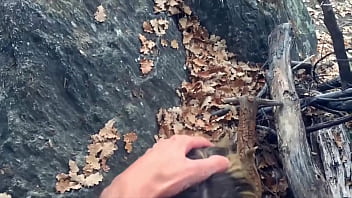 Exhibe et baise en pleine nature
