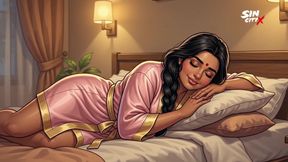 Horny Office Aunty Priya Seduced by Young Masseur - Full Massage Fuck