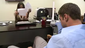 Chocolate beauty rides massive cock and screams with pleasure
