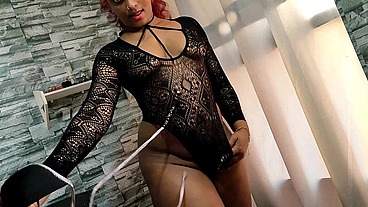 Super Hot Black Queen Sexy Try On Haul