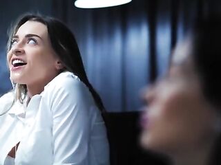 Josephine Jackson & Sasha Rose Parasited Lesbian Sex - Lustful Cuties with Big Melons Hardcore Action