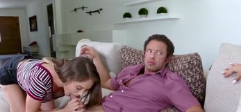 Shea Blaze Soothes Stepdad With Lips