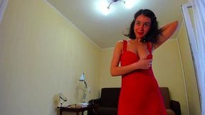 long sexy strip tease!