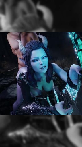 Let&#039;s Play - Eldrea Sex Saga, Lilith Sex (Scene 3)