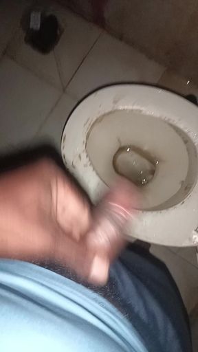 Bhabi ko dekhte hi mene toilet me Jake muth mare