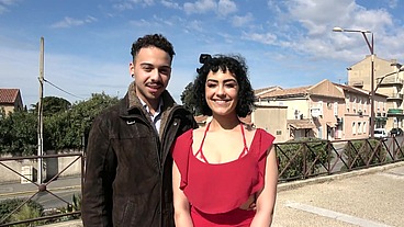 Le show très coquin d'une véritable artiste du sexe, Azylis !