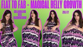 HD Ziva Fey - Flat To Fab - Magical Belly Growth