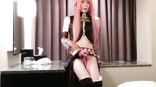 Amateur Asian CD cosplay jo 9