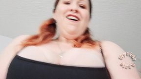 Roommate Humiliates your Small Dick and Pounds your ass with her big dick!
