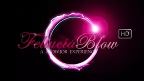 Extra pretty blonde babe gives hot blowjob